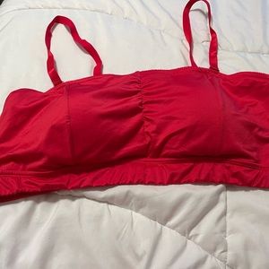 Red torrid bandeau